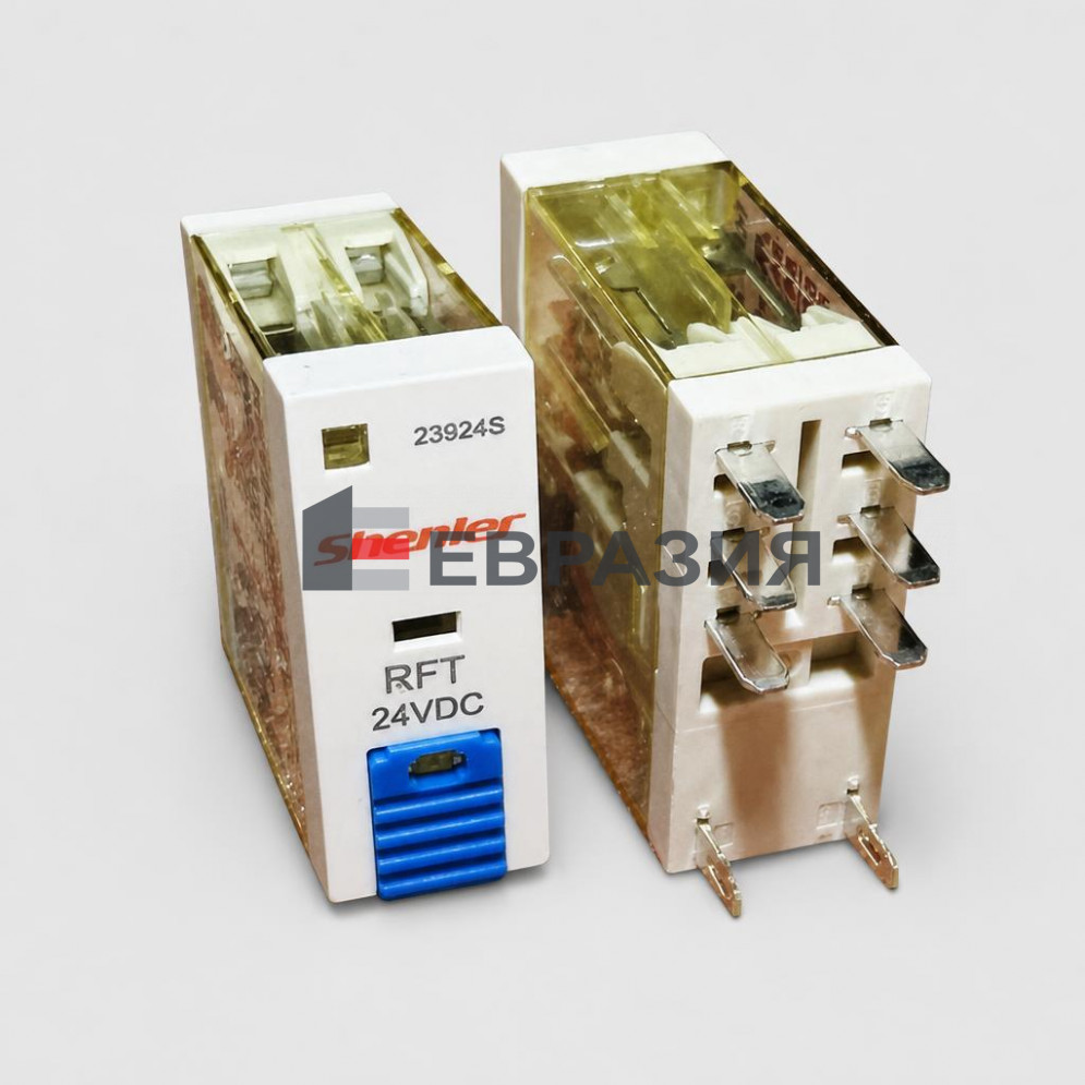 Реле 2CO 24VDC 8A/240VAC RFT2CO024 Shenler