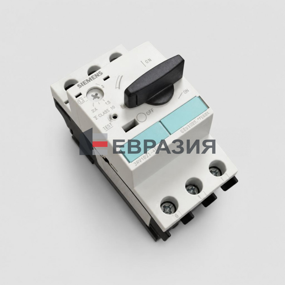 Автоматический выключатель 52А 3RV1421-1CA10 Siemens