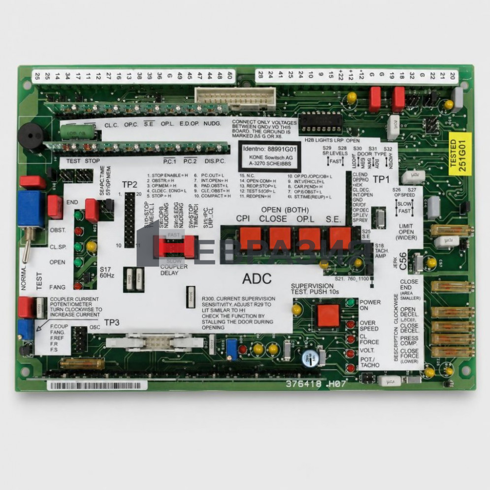 Плата управления приводом дверей ADC KM376409G01