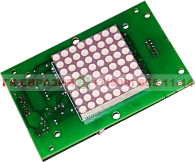 Плата индикатора УЛ-521 (321) ZAA9582AZ3 MCS-220 зелёная подсветка матричная купить в "ГК Евразия"