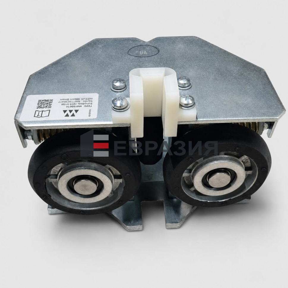 Башмак кабины роликовый d-100mm в сборе WRG 100  WITTUR KM604124G16 Kone
