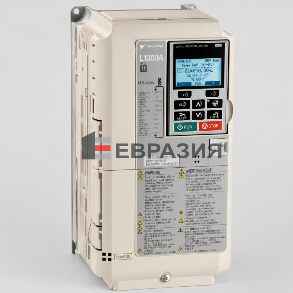 Частотный преобразователь  L1000A 22 кВт CIMR-LC4F0045BAC Yaskawa