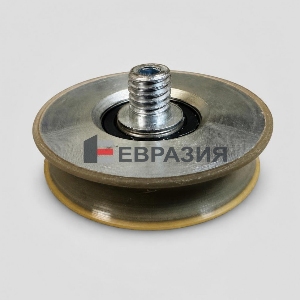 Ролик D=66мм с осью 11,5мм (полимерное покрытие) PFR-840000000 Fermator