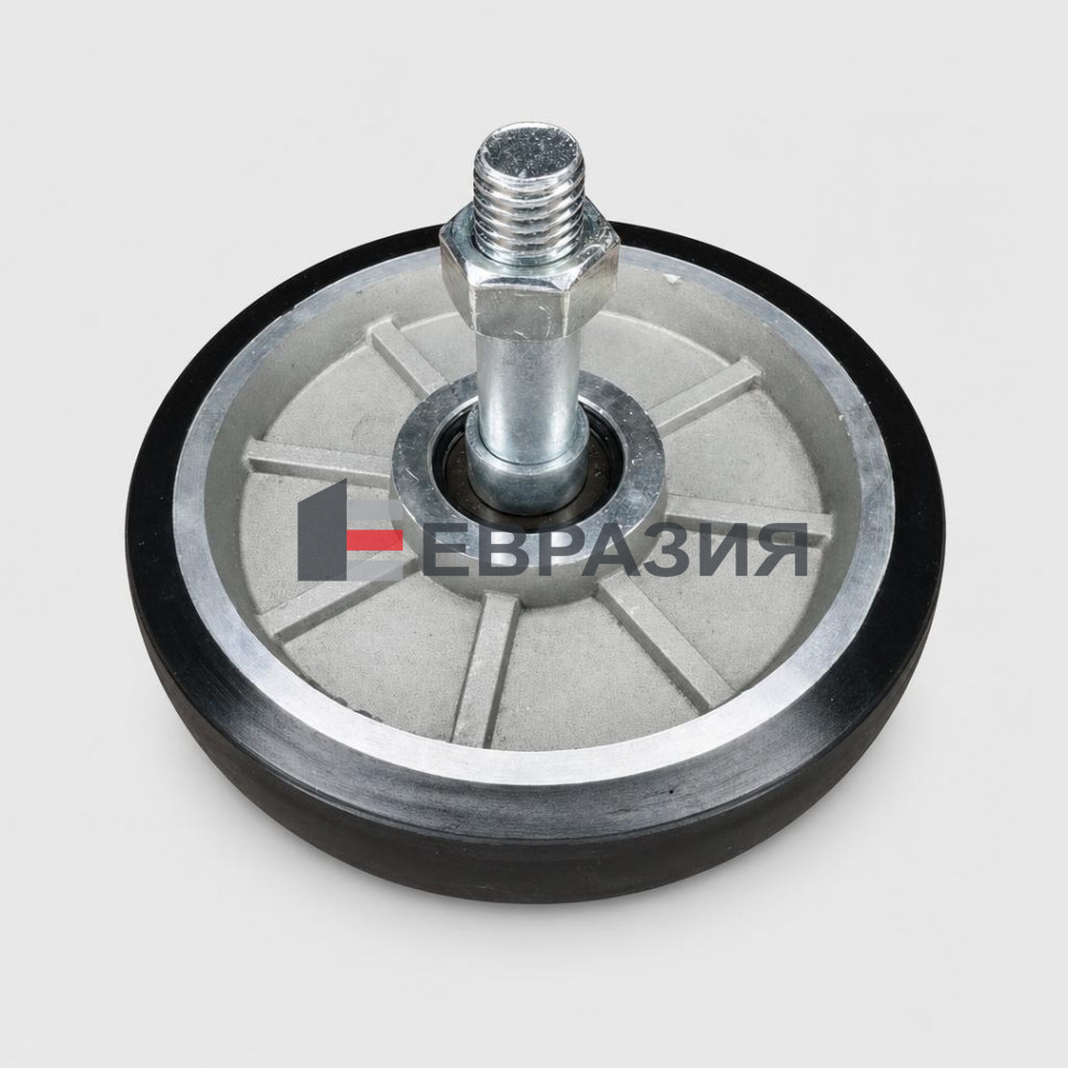 Ролик D-150мм башмака кабины W=27мм с осью RG150 KM581275G03 Kone