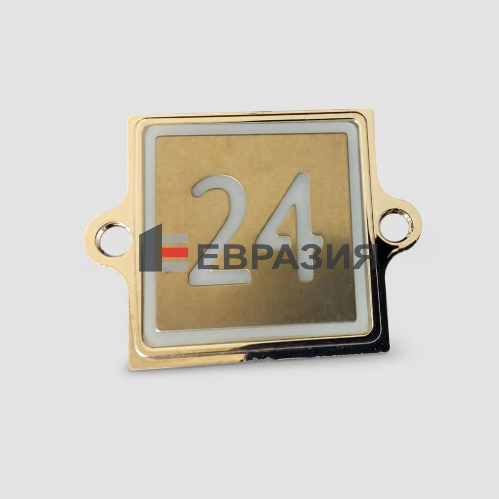 Кнопка avdbut KONE KM863053G017H024 белая подсветка