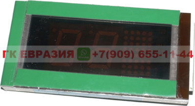 Индикатор лифтовый кабинный ИЛК-65 Плата ZBA25140V1 зелёная подсветка, 7-ми сегментный MCS-220 купить в "ГК Евразия"