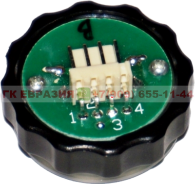 Кнопка BR27A вызывного аппарата OTIS XIZI (цвет индикации синий) купить в "ГК Евразия"