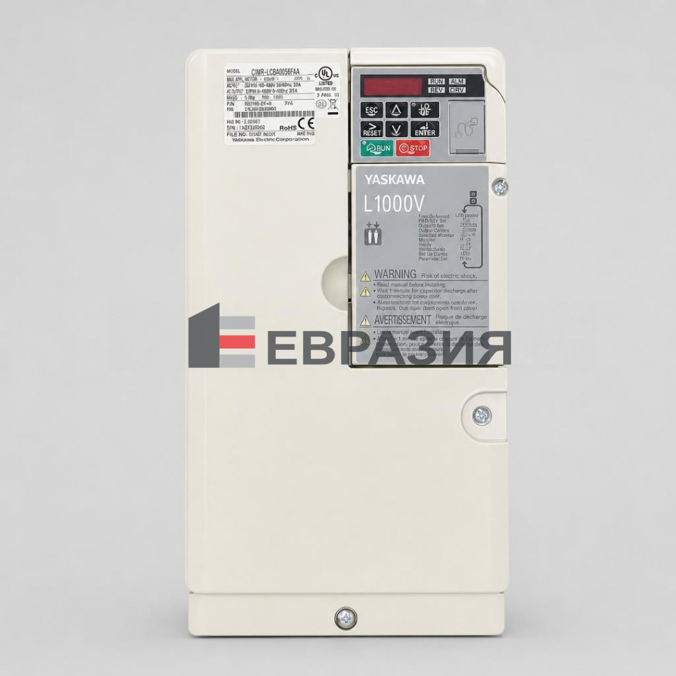 Частотный преобразователь  L1000V 5,5 кВт CIMR-LC4V0015FAA (FAC) Yaskawa