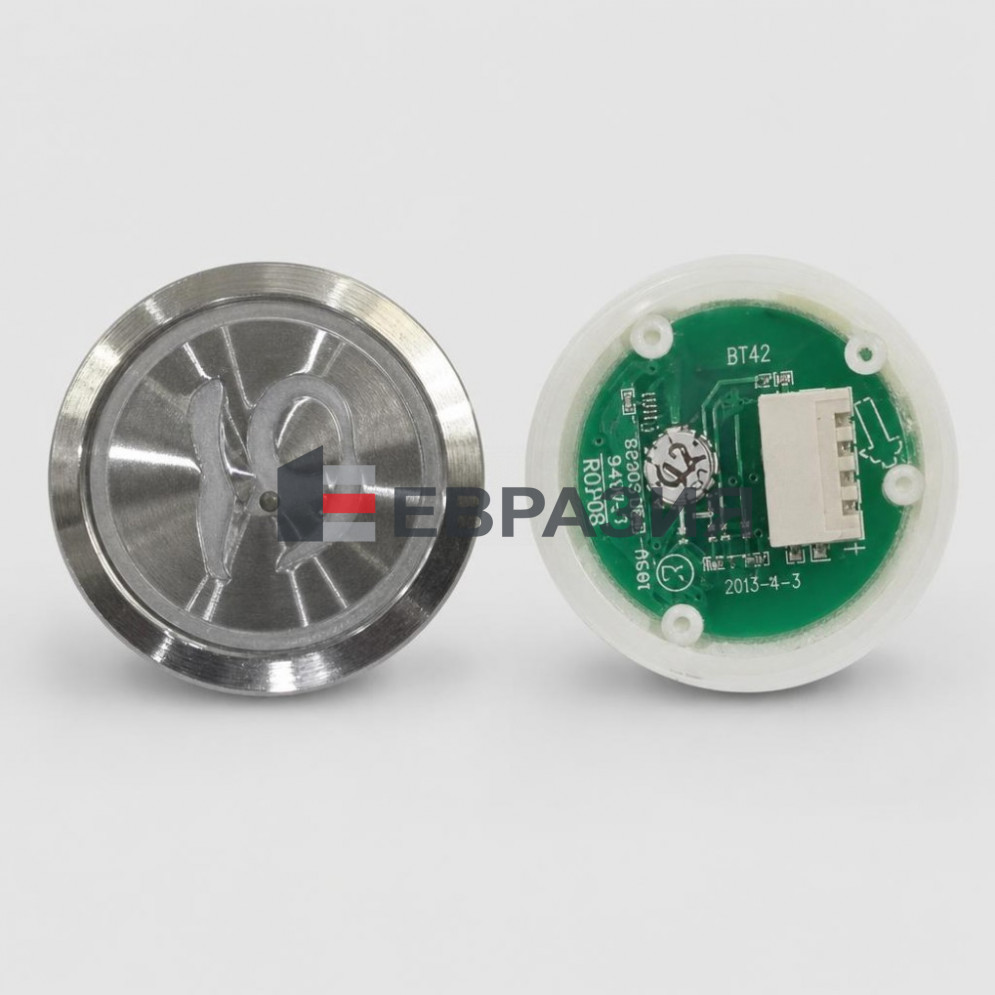Кнопка приказа KONE AVDBUT, KM863050G017H019 белая подсветка