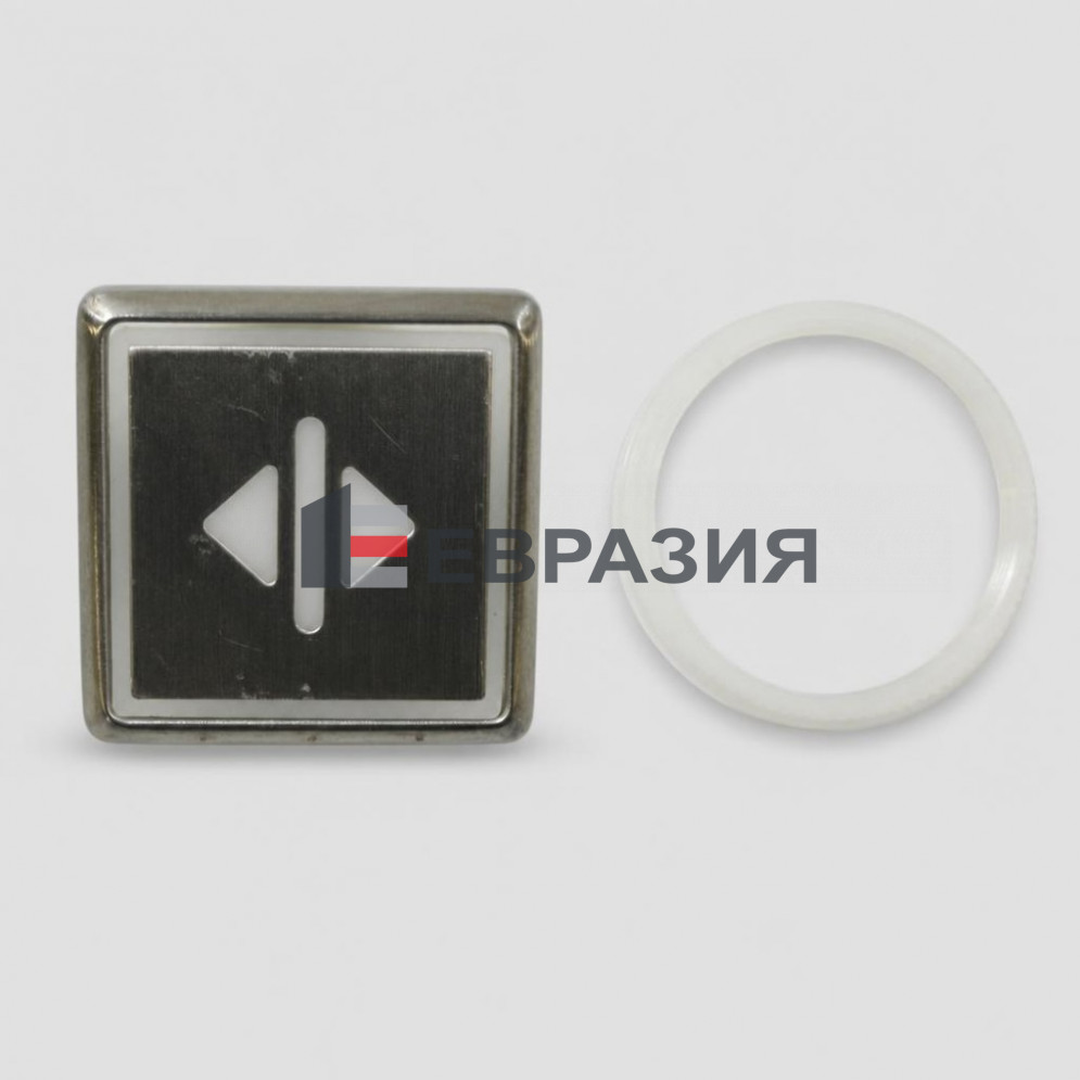 Кнопка открытия дверей KONE avdbut, KM863051G343H081, красная подсветка