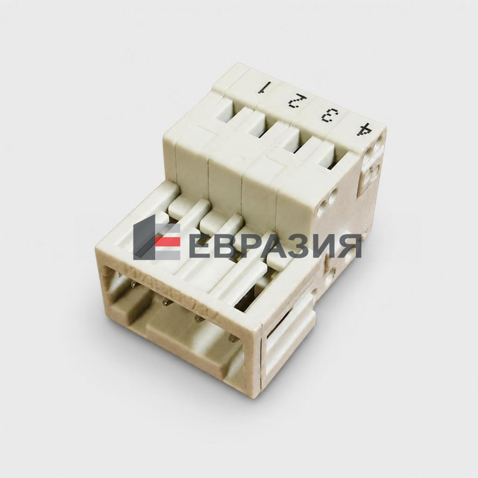 Разъем 4-х контактный 3,5мм 734-304 Wago MCS MIDI