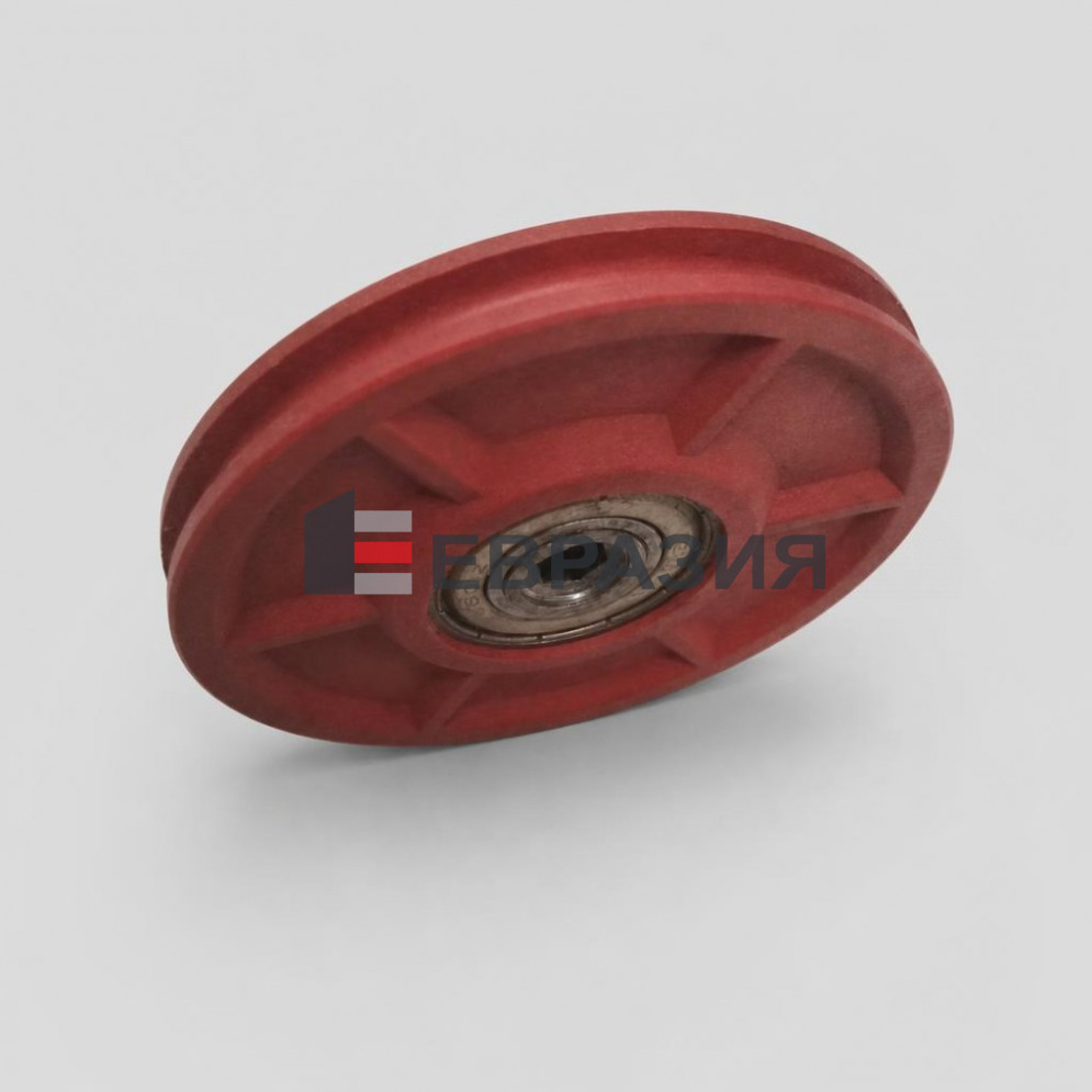 Ролик тросика груза двери шахты лифта Kone KM601323G01
