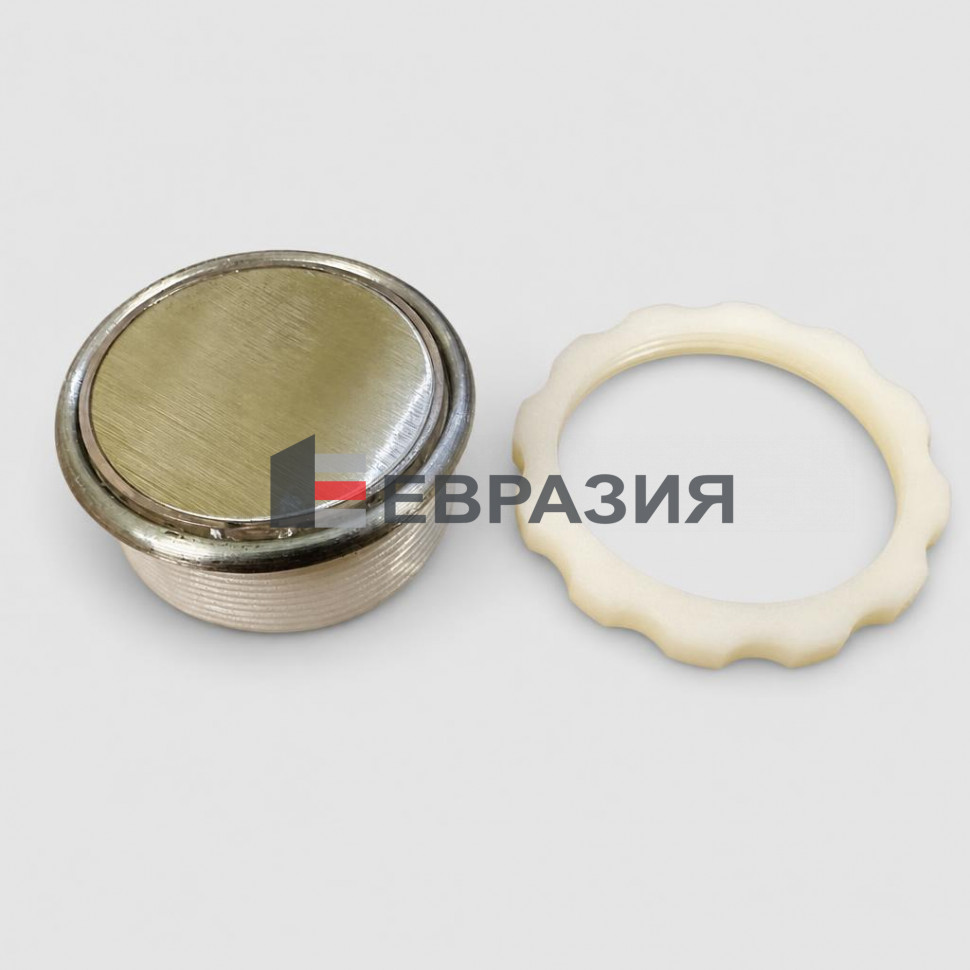 Модуль кнопочный белая подсветка "без символов" A4N58353$08 BBP-R302-VCNNT-S-W-BLN-C
