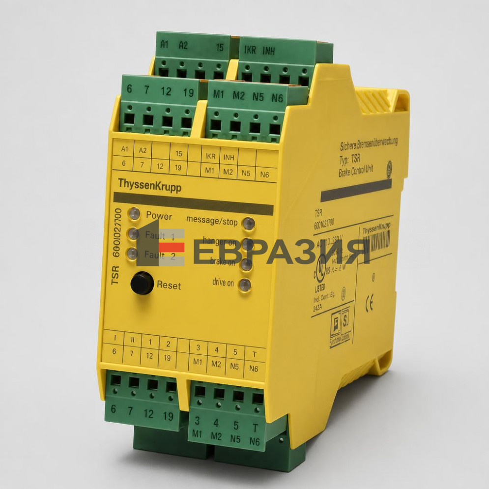 Блок (реле) контроля скорости TSR 68005700 Thyssen