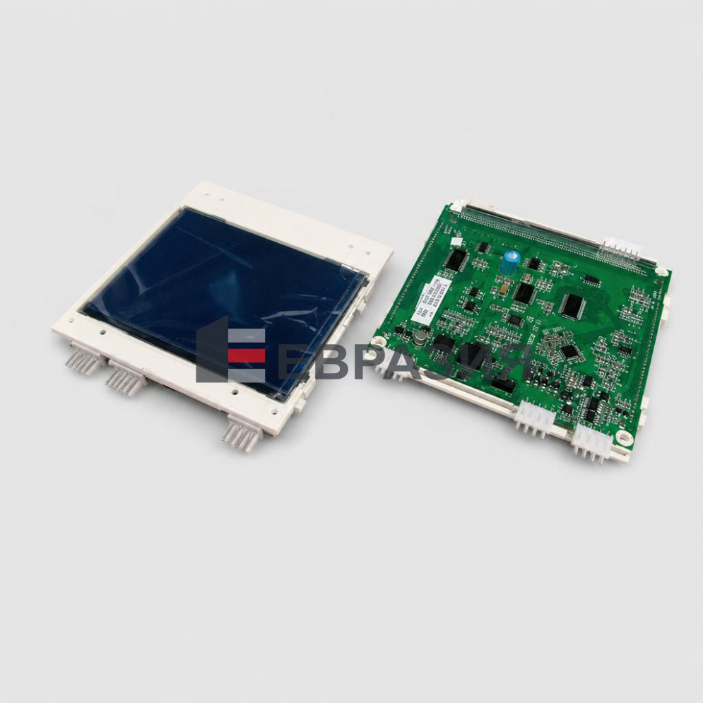 Дисплей вызывного поста белая индикация синий фон duplex LMBS430BL-V1.0.4 Xizi Otis