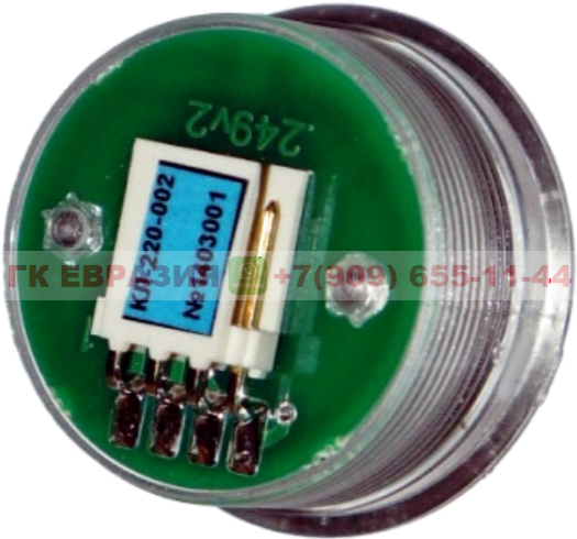 Кнопка КЛ-220-001 MCS 220 ореол-зелёная подсветка ZAA25090CAA купить в "ГК Евразия" 
