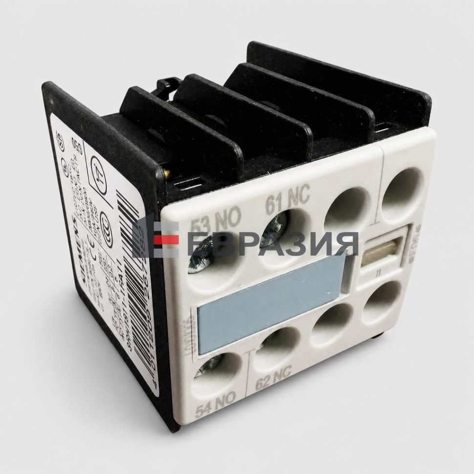 Блок дополнительных контактов 1NO+1NC 3RH1911-1FA11 Siemens