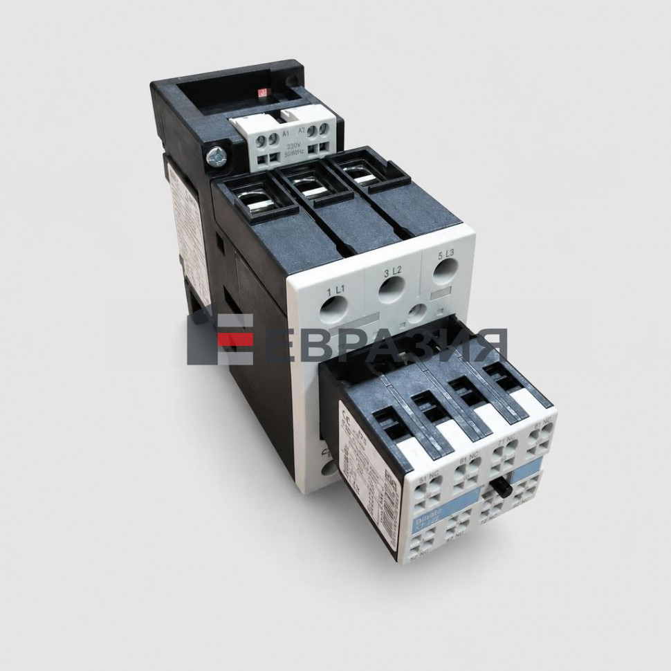 Контактор 110V AC-3: 18,5kW 400V 2NO+2NC 3RT1035-3AF04 Siemens