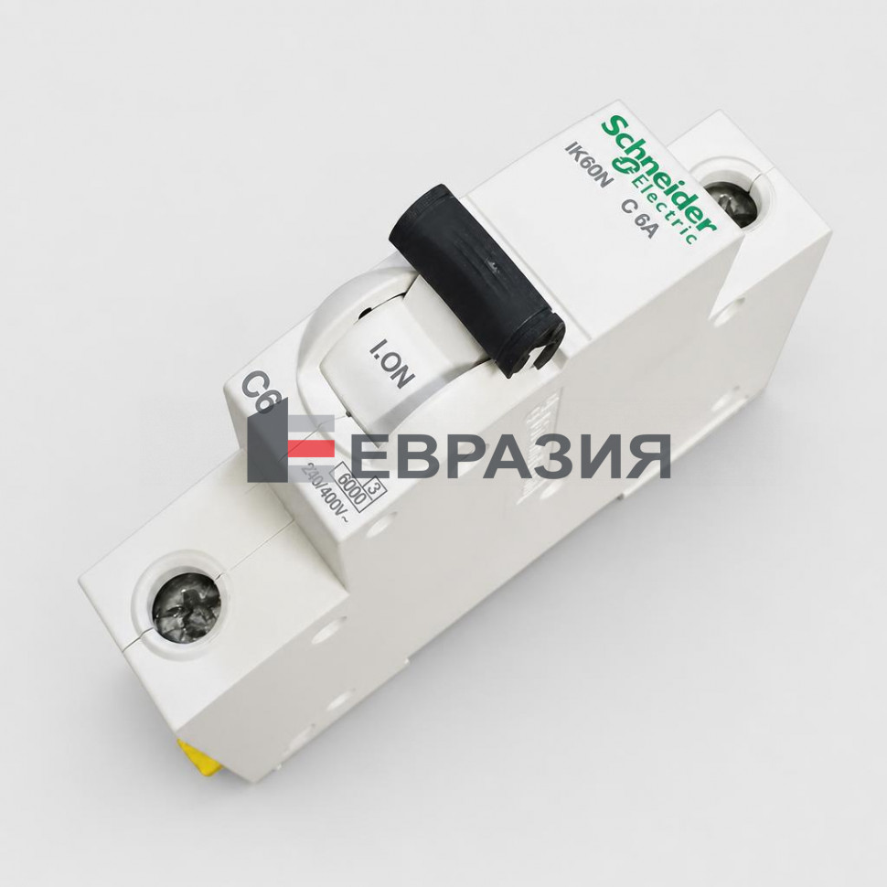 Автоматический выключатель 1P 6кВа C6A iK60N A9K24106 Schneider Electric